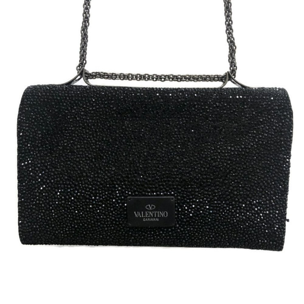 Valentino Black Crystal Noir Va va voom Rockstud - Picture 6 of 6